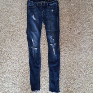 Hollister ripped jeans